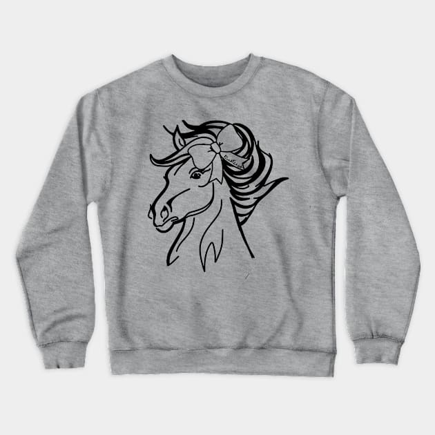 Lady Mustangs Crewneck Sweatshirt by Karley’s Custom Creations